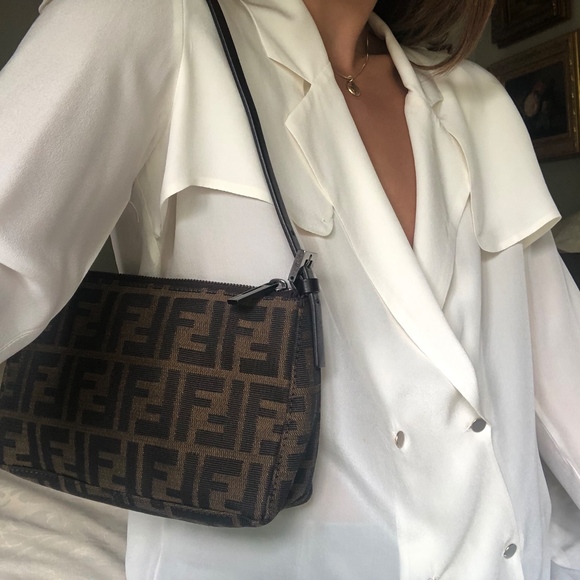 Fendi Handbags - Fendi Zucca Mini Shoulder Bag | PRISTINE CONDITION